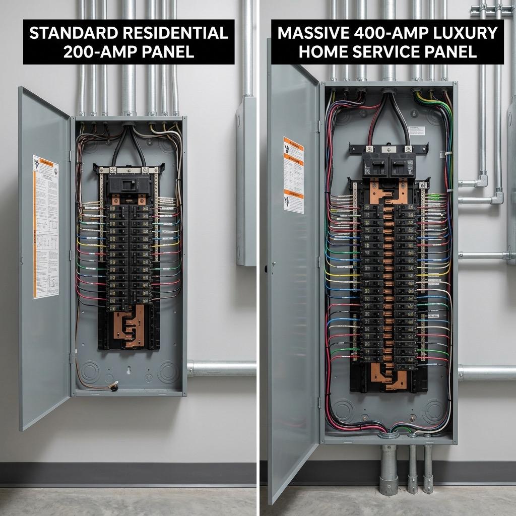 200 Amp vs 400 Amp Panel Upgrade: Which Does Your NoVA Home Need?