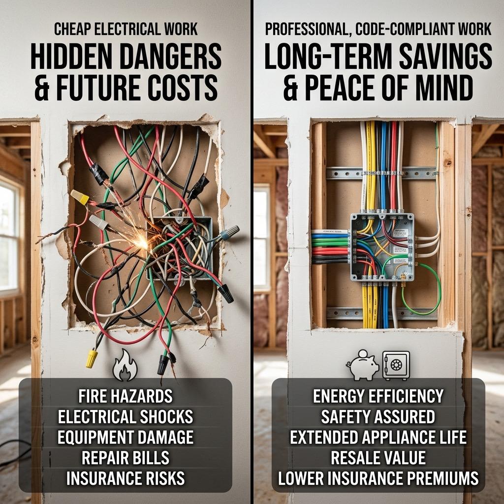 Hidden Costs of Electrical Work: What Northern Virginia Homeowners Should Know