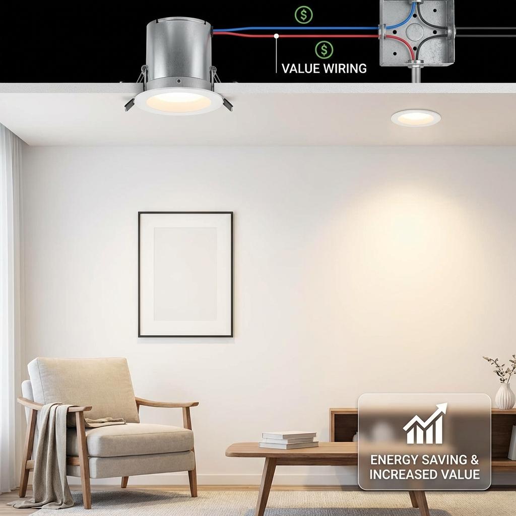 Recessed Lighting Installation Costs: Room-by-Room Pricing