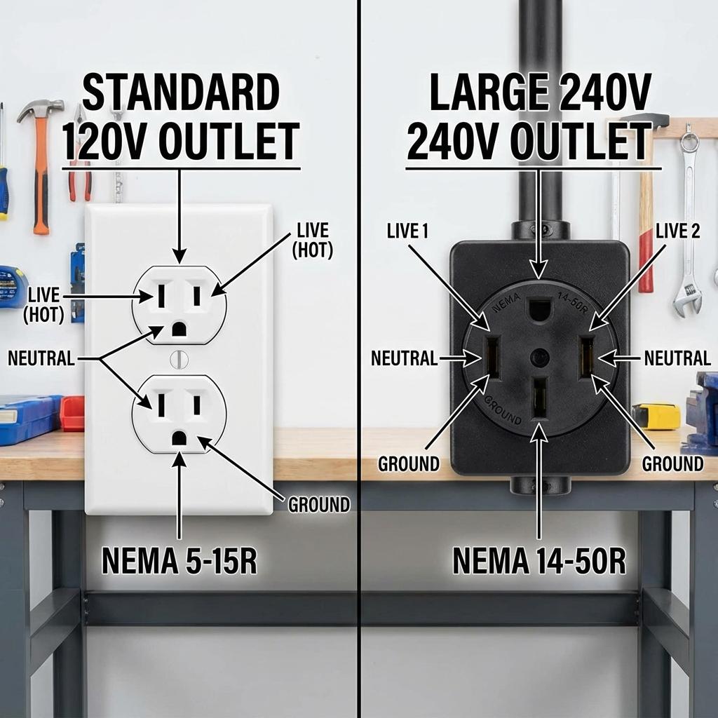 What Is the Difference Between 120V and 240V?
