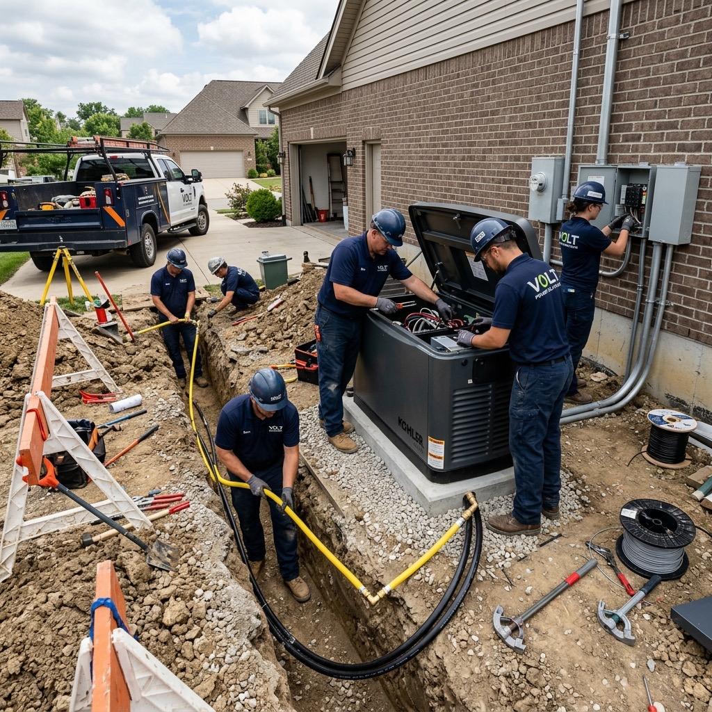 Generator Installation Timeline in Loudoun County: Permits, Gas Lines & Inspections