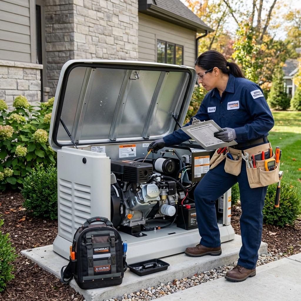 Generator Maintenance Checklist for NoVA Homeowners