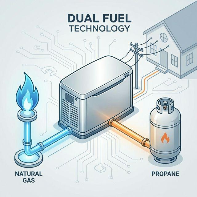 Natural Gas vs Propane Generators: Fuel Type Guide for Homeowners