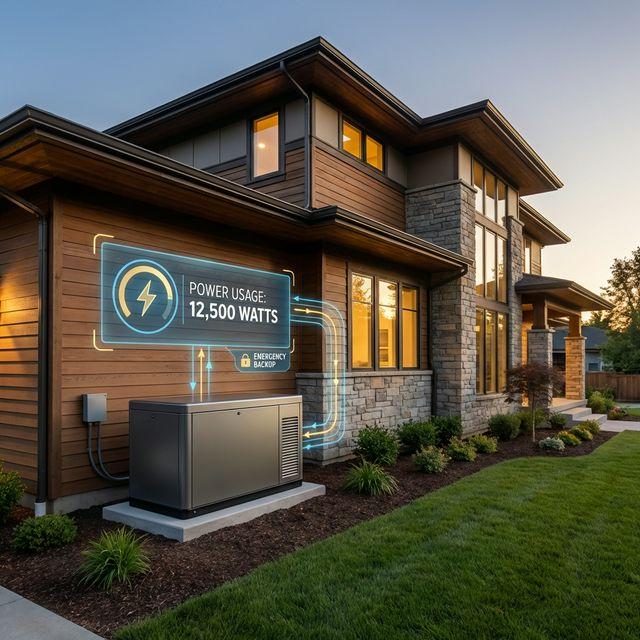 Whole Home Generator Sizing Guide: How Many Watts Do You Really Need?