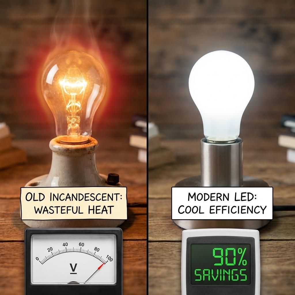 LED vs Incandescent Lighting: Complete Cost & Performance Comparison