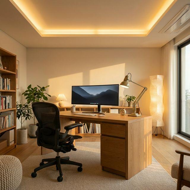 Home Office Lighting: Reduce Eye Strain & Boost Productivity