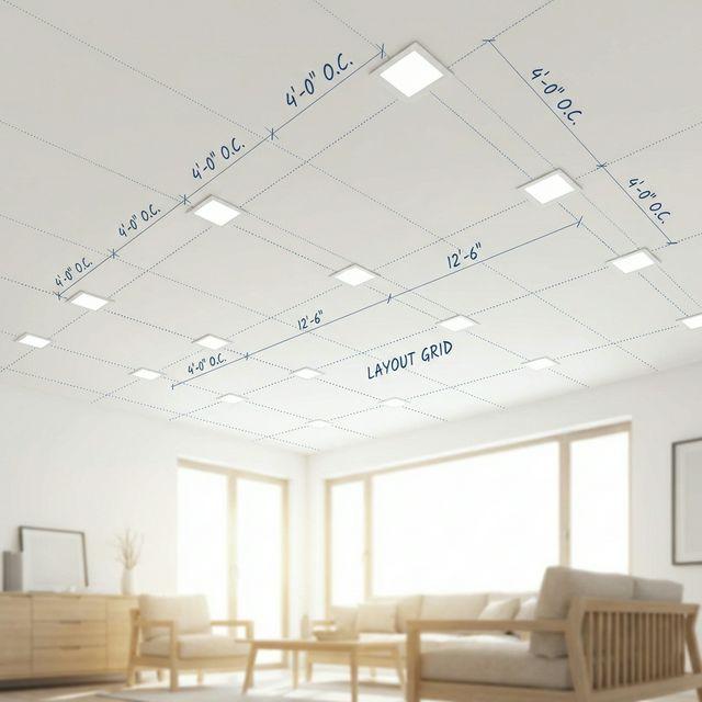 Recessed Lighting Layout Guide: Spacing, Placement & Design Tips
