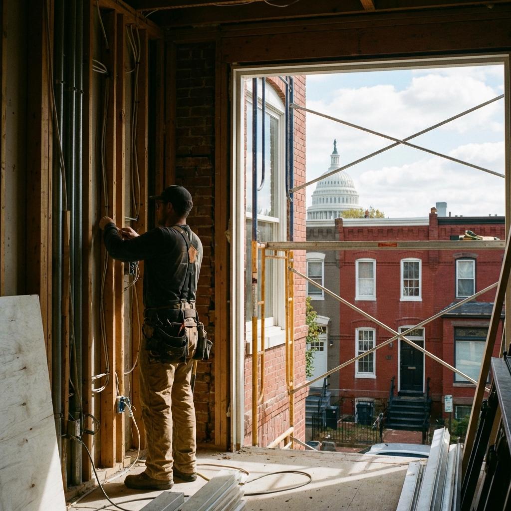Capitol Hill DC Home Wiring: Updating Historic Rowhouse Electrical