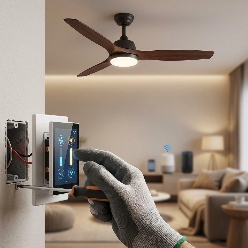 Smart Ceiling Fan Control: Installation and Integration Options