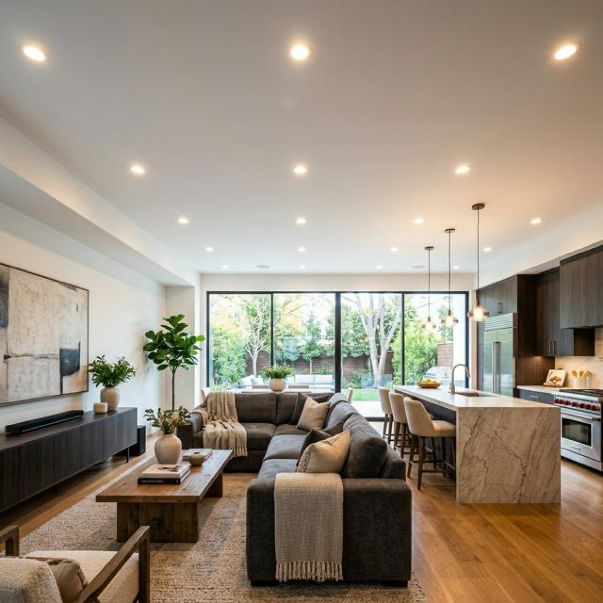 Recessed Lighting in Cameron Station