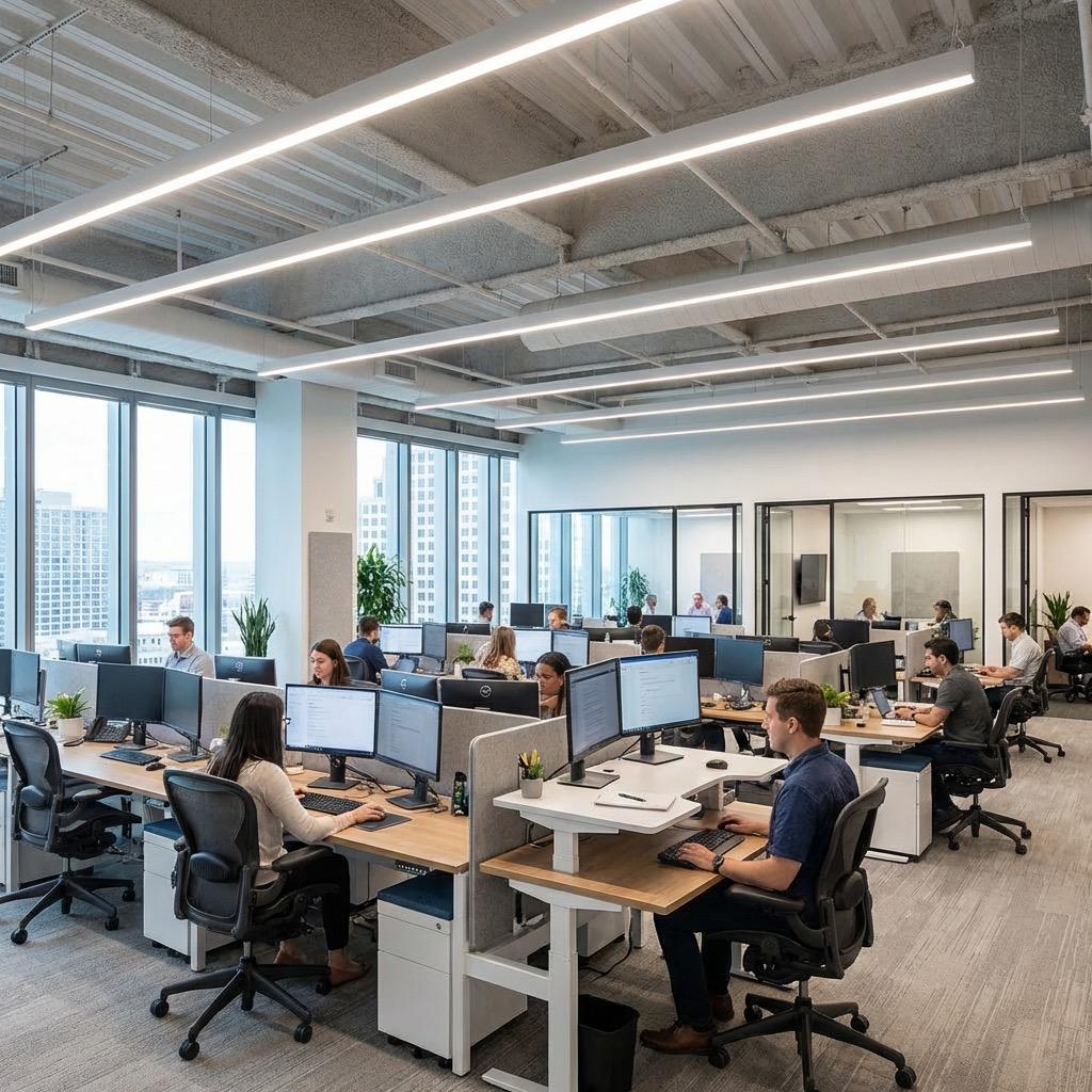 Office Lighting Design: How to Create an Efficient and Productive Workspace