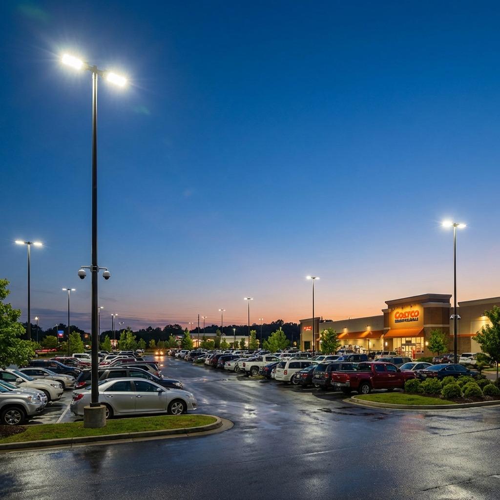 Parking Lot Lighting: Design, Installation, and LED Upgrade Guide