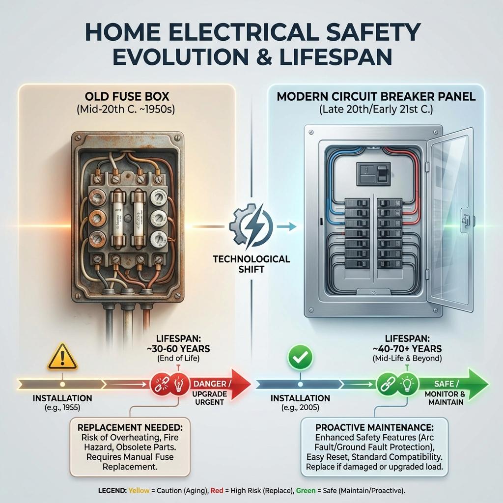 How Long Do Electrical Panels Last? Lifespan and Replacement Signs