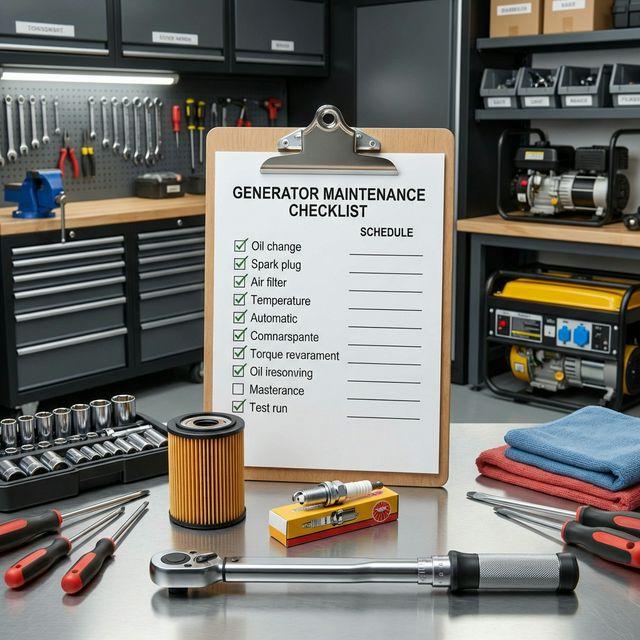 Generator Maintenance Schedule: Complete Checklist for Homeowners